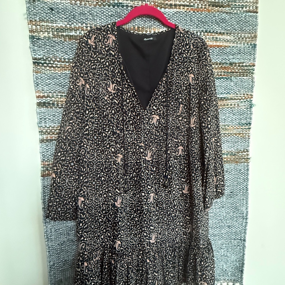 Madewell Long Sleeve Mini Dress